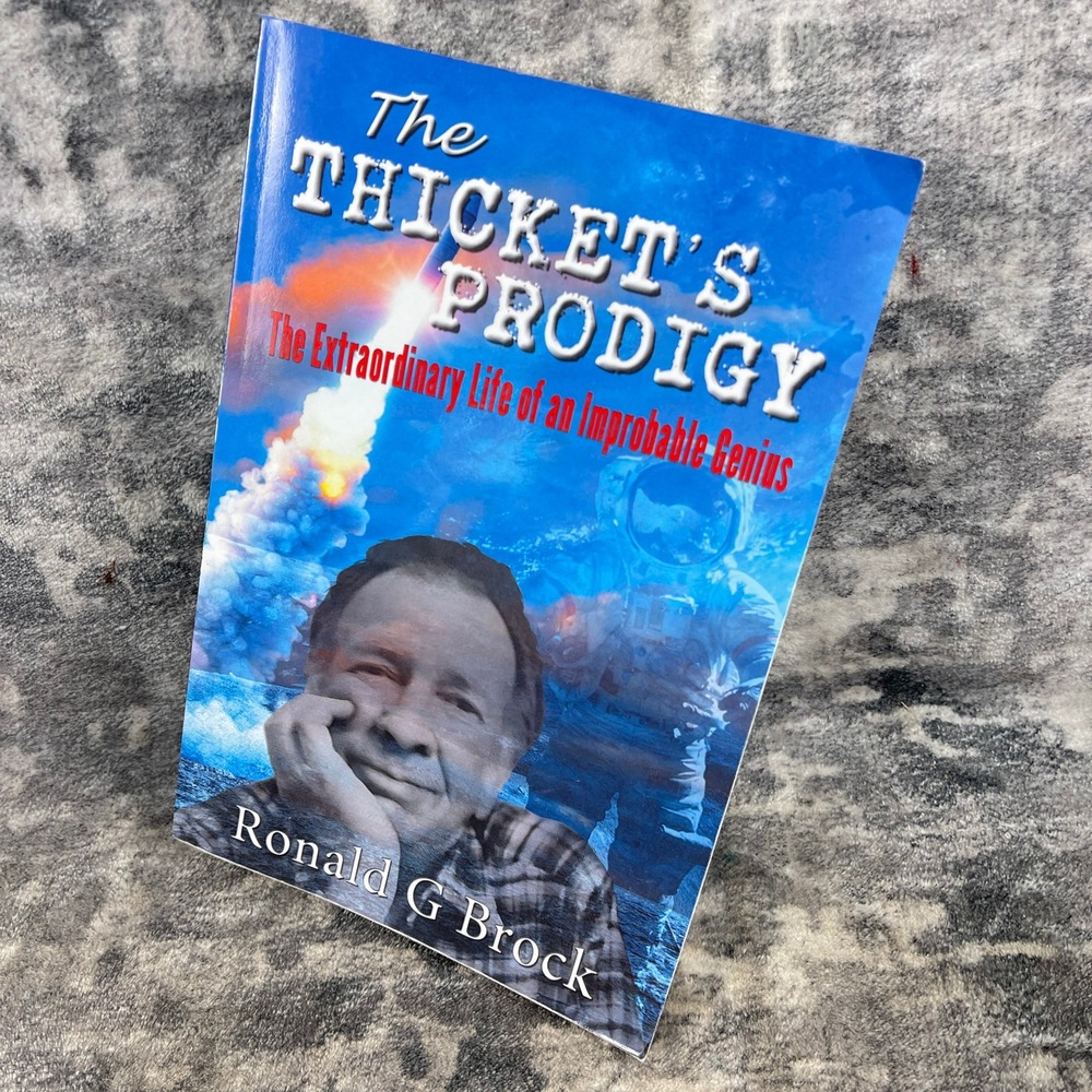 The Thicket's Prodigy Ronald G Brock Signed Author Note‎ Memoir Paperback